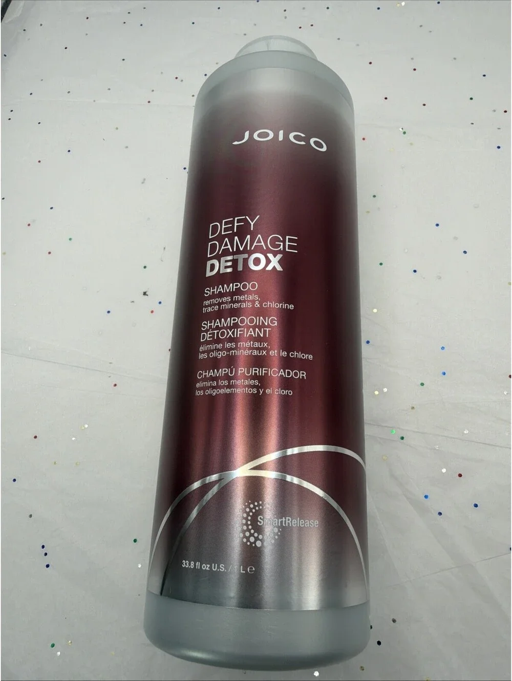 Joico Defy Damage Detox Shampoo 33.8 fl.oz Clarifying New Color Safe Hair Care